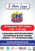 One Hour Malaysia Clean Up: 25 November 2023